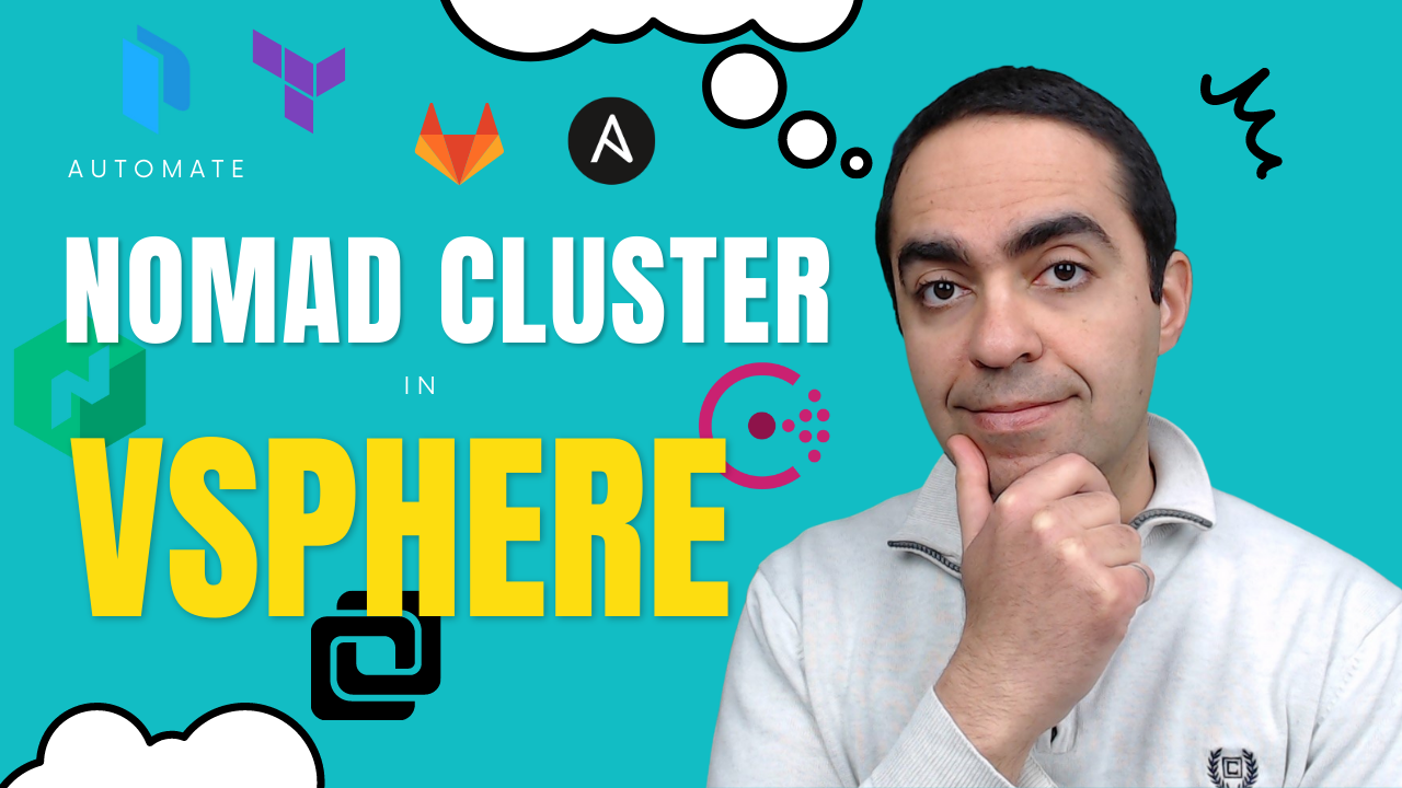 Creating a vSphere On-Premises Nomad and Consul Cluster with Packer, Terraform, Ansible, and GitLab