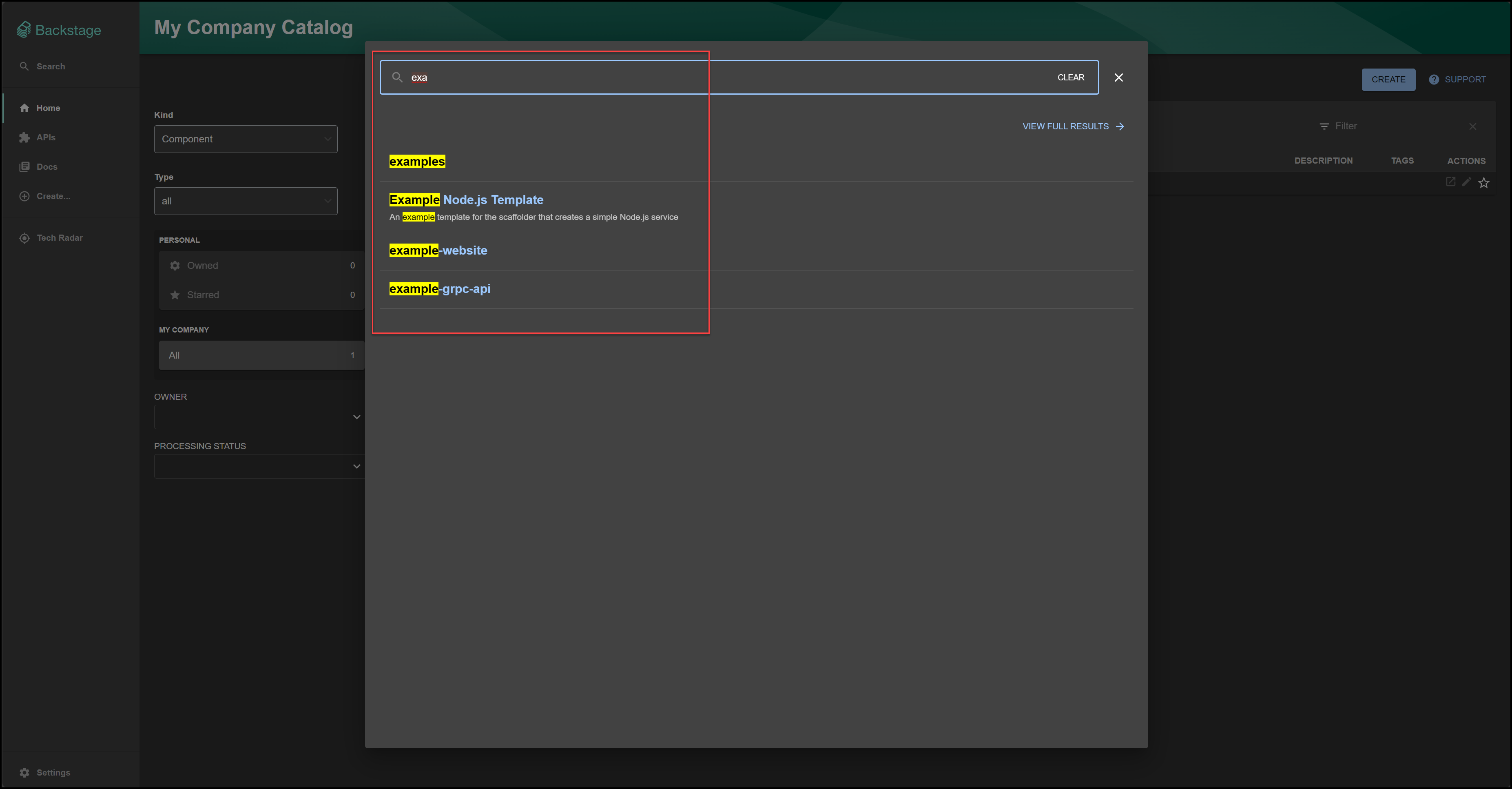 Great Search Capabilities
