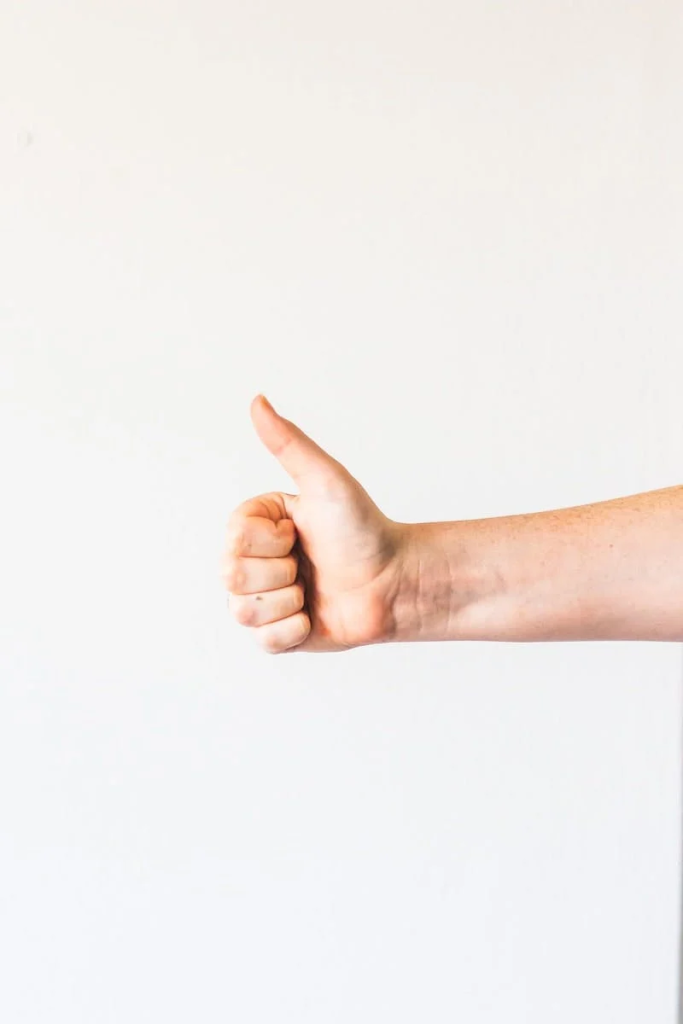 Thumbs up