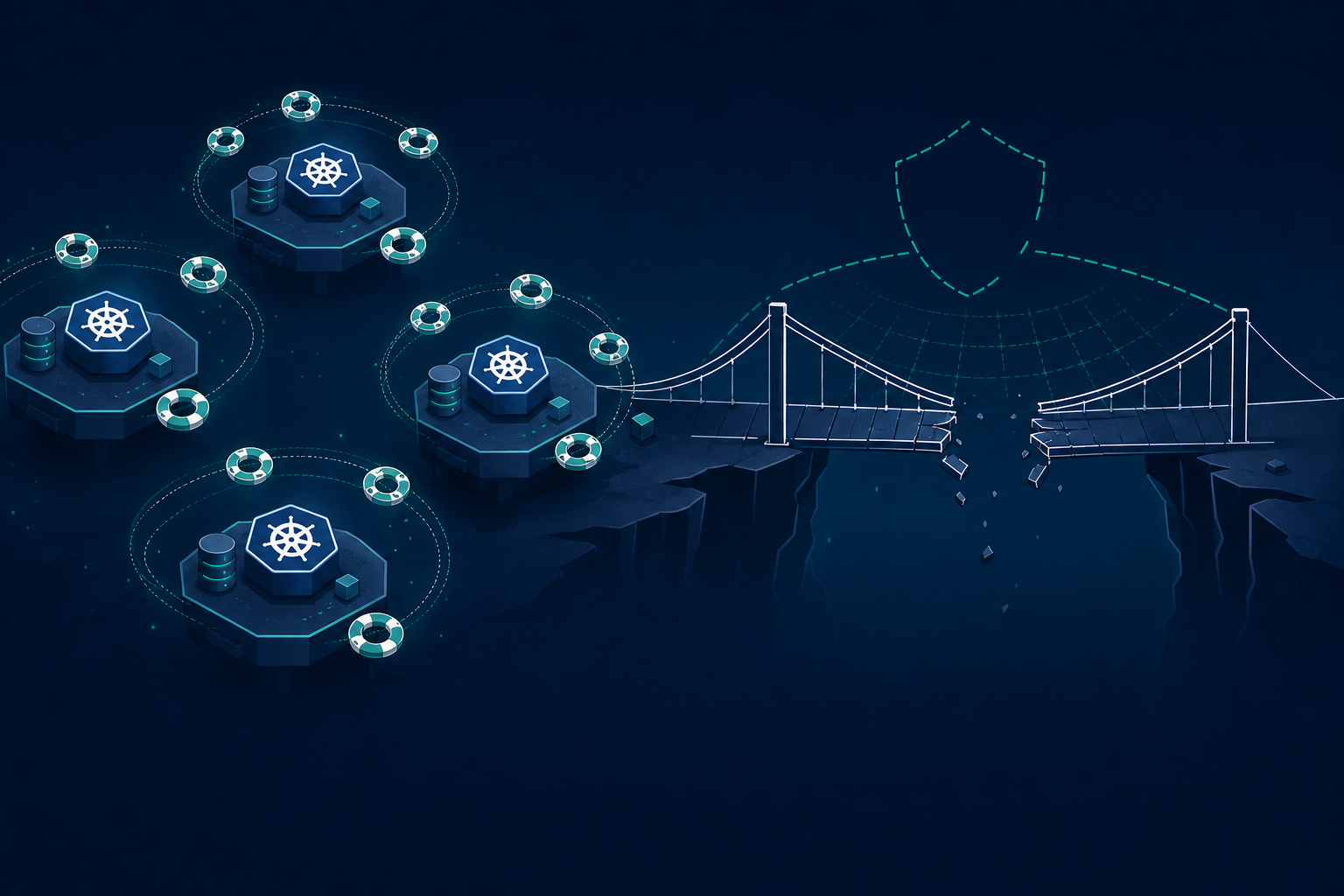 Kubernetes cluster restore failing because Crossplane-managed RDS and S3 resources are missing