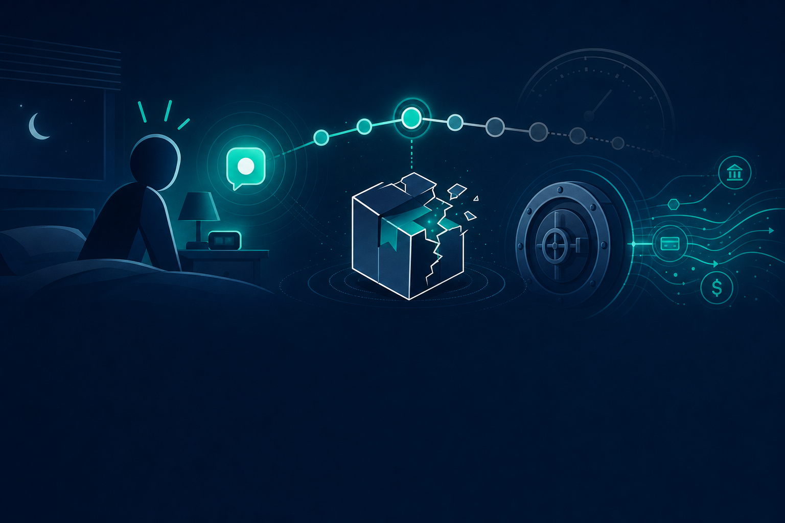 Developer laptops with cached npm packages scanned for compromised supply-chain dependencies during a security incident