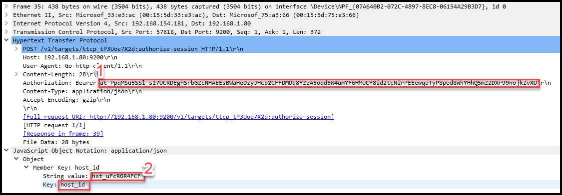 Wireshark Authentication in Cleartext