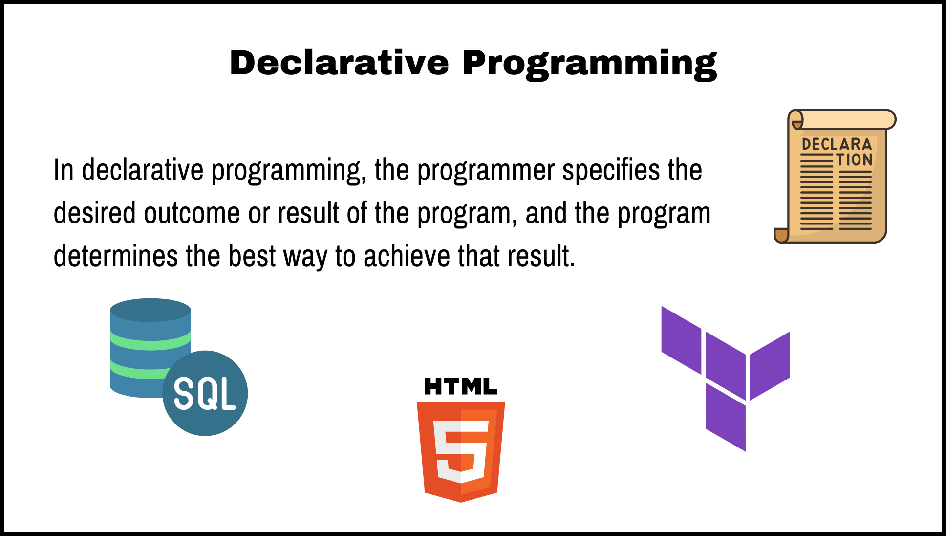 Declarative Programming